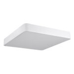 GLOBOSTAR® KAMALA 61209-S Μοντέρνο Φωτιστικό Οροφής LED 75W 8625lm 120° AC 220-240V IP20 Ρυθμιζόμενο Λευκό CCT με Χειριστήριο από 2700K έως 6000K Dimmable - Lumileds SMD Chip - Λευκό Ματ - Μ60 x Π60 x Υ8cm - 3 Χρόνια Εγγύηση - Image 6