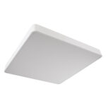 GLOBOSTAR® KAMALA 61211-S Μοντέρνο Φωτιστικό Οροφής LED 100W 11020lm 120° AC 220-240V IP20 Ρυθμιζόμενο Λευκό CCT με Χειριστήριο από 2700K έως 6000K Dimmable - Lumileds SMD Chip - Λευκό Ματ - Μ80 x Π80 x Υ8cm - 3 Χρόνια Εγγύηση - Image 4