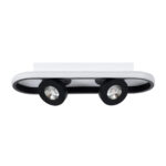 GLOBOSTAR® NESPO 61212 Μοντέρνο Φωτιστικό Οροφής LED 36W 4032lm 360° & 45° AC 220-240V IP20 Ρυθμιζόμενο Λευκό CCT με On/Off 2700K/4500K/6000K - Lumileds SMD Chip - Μαύρο Ματ - Μ40 x Π13 x Υ6.5cm - 3 Χρόνια Εγγύηση - Image 4