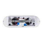 GLOBOSTAR® NESPO 61212 Μοντέρνο Φωτιστικό Οροφής LED 36W 4032lm 360° & 45° AC 220-240V IP20 Ρυθμιζόμενο Λευκό CCT με On/Off 2700K/4500K/6000K - Lumileds SMD Chip - Μαύρο Ματ - Μ40 x Π13 x Υ6.5cm - 3 Χρόνια Εγγύηση - Image 6