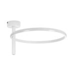 GLOBOSTAR® VERONA 61221 Μοντέρνο Φωτιστικό Οροφής LED 24W 2688lm 360° AC 220-240V IP20 Ρυθμιζόμενο Λευκό CCT με On/Off 2700K/4500K/6000K - Lumileds SMD Chip - Λευκό Ματ - Μ40 x Π40 x Υ23cm - 3 Χρόνια Εγγύηση - Image 3
