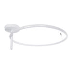 GLOBOSTAR® VERONA 61224 Μοντέρνο Φωτιστικό Οροφής LED 36W 4032lm 360° AC 220-240V IP20 Ρυθμιζόμενο Λευκό CCT με On/Off 2700K/4500K/6000K - Lumileds SMD Chip - Λευκό Ματ - Μ60 x Π60 x Υ23cm - 3 Χρόνια Εγγύηση - Image 4