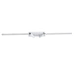 GLOBOSTAR® BARETTI 61227 Μοντέρνο Φωτιστικό Οροφής LED 24W 2688lm 160° & 45° AC 220-240V IP20 Ρυθμιζόμενο Λευκό CCT με On/Off 2700K/4500K/6000K - Lumileds SMD Chip - Λευκό Ματ - Μ80 x Π5 x Υ15cm - 3 Χρόνια Εγγύηση - Image 5