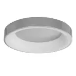 GLOBOSTAR® SALEM 61234 Μοντέρνο Φωτιστικό Οροφής LED 75W 8625lm 120° AC 220-240V IP20 Ρυθμιζόμενο Λευκό CCT με Χειριστήριο από 2700K έως 6000K Dimmable - Lumileds SMD Chip - Γκρι - Μ45 x Π45 x Υ9.5cm - 3 Χρόνια Εγγύηση - Image 2