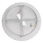 GLOBOSTAR® SALEM 61234 Μοντέρνο Φωτιστικό Οροφής LED 75W 8625lm 120° AC 220-240V IP20 Ρυθμιζόμενο Λευκό CCT με Χειριστήριο από 2700K έως 6000K Dimmable - Lumileds SMD Chip - Γκρι - Μ45 x Π45 x Υ9.5cm - 3 Χρόνια Εγγύηση - Image 5