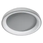 GLOBOSTAR® SALEM 61238 Μοντέρνο Φωτιστικό Οροφής LED 105W 12075lm 120° AC 220-240V IP20 Ρυθμιζόμενο Λευκό CCT με Χειριστήριο από 2700K έως 6000K Dimmable - Lumileds SMD Chip - Γκρι - Μ60 x Π60 x Υ9.5cm - 3 Χρόνια Εγγύηση - Image 4