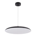 GLOBOSTAR® BARON 61254 Μοντέρνο Κρεμαστό Φωτιστικό Οροφής LED 24W 2880lm 120° AC 220-240V IP20 Ρυθμιζόμενο Λευκό CCT με On/Off 2700K/4500K/6000K - Lumileds SMD Chip - Μαύρο Ματ - Μ40 x Π40 x Υ10cm - 3 Χρόνια Εγγύηση - Image 5