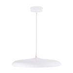 GLOBOSTAR® BARON 61255 Μοντέρνο Κρεμαστό Φωτιστικό Οροφής LED 24W 2880lm 120° AC 220-240V IP20 Ρυθμιζόμενο Λευκό CCT με On/Off 2700K/4500K/6000K - Lumileds SMD Chip - Λευκό Ματ - Μ40 x Π40 x Υ10cm - 3 Χρόνια Εγγύηση - Image 6