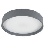 GLOBOSTAR® NARNIA 61258 Μοντέρνο Φωτιστικό Οροφής LED 75W 8625lm 120° AC 220-240V IP20 Ρυθμιζόμενο Λευκό CCT με Χειριστήριο από 2700K έως 6000K Dimmable - Lumileds SMD Chip - Γκρι Ανθρακί Ματ - Μ45 x Π45 x Υ8cm - 3 Χρόνια Εγγύηση - Image 5