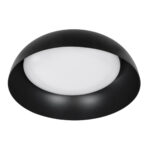 GLOBOSTAR® ANATOLIA 61261 Μοντέρνο Φωτιστικό Οροφής LED 60W 6900lm 120° AC 220-240V IP20 Ρυθμιζόμενο Λευκό CCT με Χειριστήριο από 2700K έως 6000K Dimmable - Lumileds SMD Chip - Μαύρο Ματ - Μ43 x Π43 x Υ11cm - 3 Χρόνια Εγγύηση - Image 5