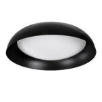 GLOBOSTAR® ANATOLIA 61264 Μοντέρνο Φωτιστικό Οροφής LED 75W 8625lm 120° AC 220-240V IP20 Ρυθμιζόμενο Λευκό CCT με Χειριστήριο από 2700K έως 6000K Dimmable - Lumileds SMD Chip - Μαύρο Ματ - Μ60 x Π60 x Υ13cm - 3 Χρόνια Εγγύηση - Image 3