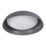 GLOBOSTAR® ANATOLIA 61265 Μοντέρνο Φωτιστικό Οροφής LED 75W 8625lm 120° AC 220-240V IP20 Ρυθμιζόμενο Λευκό CCT με Χειριστήριο από 2700K έως 6000K Dimmable - Lumileds SMD Chip - Γκρι - Μ60 x Π60 x Υ13cm - 3 Χρόνια Εγγύηση - Image 5
