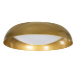 GLOBOSTAR® ANATOLIA 61266 Μοντέρνο Φωτιστικό Οροφής LED 75W 8625lm 120° AC 220-240V IP20 Ρυθμιζόμενο Λευκό CCT με Χειριστήριο από 2700K έως 6000K Dimmable - Lumileds SMD Chip - Χρυσό - Μ60 x Π60 x Υ13cm - 3 Χρόνια Εγγύηση - Image 4