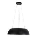 GLOBOSTAR® ANATOLIA 61267 Μοντέρνο Κρεμαστό Φωτιστικό Οροφής LED 60W 6900lm 120° AC 220-240V IP20 Ρυθμιζόμενο Λευκό CCT με Χειριστήριο από 2700K έως 6000K Dimmable - Lumileds SMD Chip - Μαύρο Ματ - Μ43 x Π43 x Υ11cm - 3 Χρόνια Εγγύηση - Image 4
