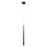 GLOBOSTAR® TEARS 61309 Μοντέρνο Κρεμαστό Φωτιστικό Οροφής LED 3W 330lm 180° AC 220-240V IP20 Ρυθμιζόμενο Λευκό CCT με Χειριστήριο από 2700K έως 6000K Dimmable - Lumileds SMD Chip - Μαύρο Ματ - Μ3.2 x Π3.2 x Υ51.5cm - 3 Χρόνια Εγγύηση - Image 3