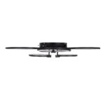 GLOBOSTAR® ROYAL-R 61323 Μοντέρνο Φωτιστικό Οροφής LED 135W 16200lm 360° AC 220-240V IP20 Ρυθμιζόμενο Λευκό CCT με Χειριστήριο από 2700K έως 6000K Dimmable - Lumileds SMD Chip - Μαύρο Ματ - Μ80.5 x Π59 x Υ12cm - 3 Χρόνια Εγγύηση - Image 6