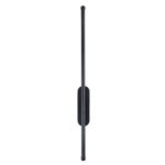 GLOBOSTAR® HARLEM 61331 Μοντέρνο Φωτιστικό Τοίχου - Απλίκα LED 9W 1080lm 120° AC 220-240V IP20 Ρυθμιζόμενο Λευκό CCT με On/Off 2700K/4500K/6000K - Lumileds SMD Chip - Μαύρο Ματ - Μ5 x Π4 x Υ60cm - 3 Χρόνια Εγγύηση - Image 4