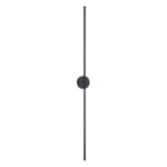 GLOBOSTAR® DIADEM 61333 Μοντέρνο Φωτιστικό Τοίχου - Απλίκα LED 18W 2160lm 120° AC 220-240V IP20 Ρυθμιζόμενο Λευκό CCT με On/Off 2700K/4500K/6000K - Lumileds SMD Chip - Μαύρο Ματ - Μ10 x Π4 x Υ120cm - 3 Χρόνια Εγγύηση - Image 3