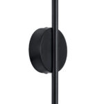 GLOBOSTAR® DIADEM 61333 Μοντέρνο Φωτιστικό Τοίχου - Απλίκα LED 18W 2160lm 120° AC 220-240V IP20 Ρυθμιζόμενο Λευκό CCT με On/Off 2700K/4500K/6000K - Lumileds SMD Chip - Μαύρο Ματ - Μ10 x Π4 x Υ120cm - 3 Χρόνια Εγγύηση - Image 6