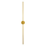 GLOBOSTAR® DIADEM 61334 Μοντέρνο Φωτιστικό Τοίχου - Απλίκα LED 18W 2160lm 120° AC 220-240V IP20 Ρυθμιζόμενο Λευκό CCT με On/Off 2700K/4500K/6000K - Lumileds SMD Chip - Χρυσό Βούρτσας - Μ10 x Π4 x Υ120cm - 3 Χρόνια Εγγύηση - Image 4