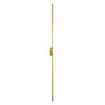 GLOBOSTAR® DIADEM 61334 Μοντέρνο Φωτιστικό Τοίχου - Απλίκα LED 18W 2160lm 120° AC 220-240V IP20 Ρυθμιζόμενο Λευκό CCT με On/Off 2700K/4500K/6000K - Lumileds SMD Chip - Χρυσό Βούρτσας - Μ10 x Π4 x Υ120cm - 3 Χρόνια Εγγύηση - Image 5