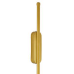 GLOBOSTAR® HARLEM 61336 Μοντέρνο Φωτιστικό Τοίχου - Απλίκα LED 18W 2160lm 120° AC 220-240V IP20 Ρυθμιζόμενο Λευκό CCT με On/Off 2700K/4500K/6000K - Lumileds SMD Chip - Χρυσό Βούρτσας - Μ5 x Π4 x Υ120cm - 3 Χρόνια Εγγύηση - Image 6