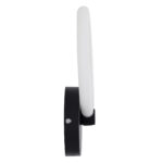 GLOBOSTAR® MATILDA 61339 Μοντέρνο Φωτιστικό Τοίχου - Απλίκα LED 8W 960lm 360° AC 220-240V IP20 Ρυθμιζόμενο Λευκό CCT με On/Off 2700K/4500K/6000K - Lumileds SMD Chip - Μαύρο Ματ - Μ20 x Π5 x Υ25.5cm - 3 Χρόνια Εγγύηση - Image 5