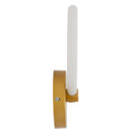 GLOBOSTAR® MATILDA 61340 Μοντέρνο Φωτιστικό Τοίχου - Απλίκα LED 8W 960lm 360° AC 220-240V IP20 Ρυθμιζόμενο Λευκό CCT με On/Off 2700K/4500K/6000K - Lumileds SMD Chip - Χρυσό - Μ20 x Π5 x Υ25.5cm - 3 Χρόνια Εγγύηση - Image 5