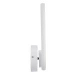 GLOBOSTAR® DALLAS 61346 Μοντέρνο Φωτιστικό Τοίχου - Απλίκα LED 12W 1440lm 360° AC 220-240V IP20 Ρυθμιζόμενο Λευκό CCT με On/Off 2700K/4500K/6000K - Lumileds SMD Chip - Λευκό Ματ - Μ12 x Π6.5 x Υ32cm - 3 Χρόνια Εγγύηση - Image 5