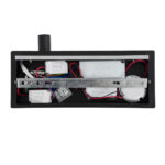 GLOBOSTAR® PALADIN 61351 Μοντέρνο Φωτιστικό Τοίχου - Απλίκα Ξενοδοχείου Reading Light με Φορτιστή USB 3A & Wireless 20W LED 6W 720lm 36° & 360° AC 220-240V IP20 Φυσικό Λευκό 4500K - Bridgelux COB Chip & TÜV SÜD Driver - Μαύρο Ματ - Μ30 x Π11 x Υ12cm - 3 Χρόνια Εγγύηση - Image 6