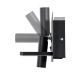 GLOBOSTAR® PALADIN 61352 Μοντέρνο Φωτιστικό Τοίχου - Απλίκα Ξενοδοχείου Reading Light με Φορτιστή USB 3A & Wireless 20W LED 6W 720lm 36° & 360° AC 220-240V IP20 Φυσικό Λευκό 4500K - Bridgelux COB Chip & TÜV SÜD Driver - Μαύρο Ματ - Μ30 x Π11 x Υ12cm - 3 Χρόνια Εγγύηση - Image 5