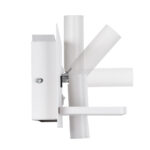GLOBOSTAR® PALADIN 61353 Μοντέρνο Φωτιστικό Τοίχου - Απλίκα Ξενοδοχείου Reading Light με Φορτιστή USB 3A & Wireless 20W LED 6W 720lm 36° & 360° AC 220-240V IP20 Φυσικό Λευκό 4500K - Bridgelux COB Chip & TÜV SÜD Driver - Λευκό Ματ - Μ30 x Π11 x Υ12cm - 3 Χρόνια Εγγύηση - Image 5