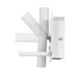 GLOBOSTAR® PALADIN 61354 Μοντέρνο Φωτιστικό Τοίχου - Απλίκα Ξενοδοχείου Reading Light με Φορτιστή USB 3A & Wireless 20W LED 6W 720lm 36° & 360° AC 220-240V IP20 Φυσικό Λευκό 4500K - Bridgelux COB Chip & TÜV SÜD Driver - Λευκό Ματ - Μ30 x Π11 x Υ12cm - 3 Χρόνια Εγγύηση - Image 5