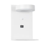 GLOBOSTAR® CROWN 61371 Μοντέρνο Φωτιστικό Τοίχου - Απλίκα Ξενοδοχείου Reading Light με Φορτιστή USB 3A LED 5W 550lm 120° AC 220-240V IP20 Φυσικό Λευκό 4500K - Bridgelux COB Chip & TÜV SÜD Driver - Λευκό Ματ - Μ15 x Π15 x Υ23cm - 3 Χρόνια Εγγύηση - Image 3