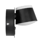 GLOBOSTAR® REGENCY 61373 Μοντέρνο Φωτιστικό Τοίχου - Απλίκα Ξενοδοχείου Reading Light με Φορτιστή USB 3A LED 8W 920lm 120° AC 220-240V IP20 Φυσικό Λευκό 4500K - Bridgelux SMD Chip & TÜV SÜD Driver - Μαύρο Ματ - Μ12 x Π12 x Υ13cm - 3 Χρόνια Εγγύηση - Image 3