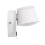 GLOBOSTAR® REGENCY 61374 Μοντέρνο Φωτιστικό Τοίχου - Απλίκα Ξενοδοχείου Reading Light με Φορτιστή USB 3A LED 8W 920lm 120° AC 220-240V IP20 Φυσικό Λευκό 4500K - Bridgelux SMD Chip & TÜV SÜD Driver - Λευκό Ματ - Μ12 x Π12 x Υ13cm - 3 Χρόνια Εγγύηση - Image 4