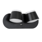 GLOBOSTAR® REGENCY 61376 Μοντέρνο Φωτιστικό Τοίχου - Απλίκα Ξενοδοχείου Reading Light με Φορτιστή USB 3A LED 16W 1840lm 120° AC 220-240V IP20 Φυσικό Λευκό 4500K - Bridgelux SMD Chip & TÜV SÜD Driver - Μαύρο Ματ - Μ16.5 x Π12 x Υ10cm - 3 Χρόνια Εγγύηση - Image 3