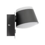 GLOBOSTAR® REGENCY 61378 Μοντέρνο Φωτιστικό Τοίχου - Απλίκα Ξενοδοχείου Reading Light με Φορτιστή USB 3A LED 16W 1840lm 120° AC 220-240V IP20 Φυσικό Λευκό 4500K - Bridgelux SMD Chip & TÜV SÜD Driver - Γκρι Ανθρακί Ματ - Μ16.5 x Π12 x Υ10cm - 3 Χρόνια Εγγύηση - Image 5