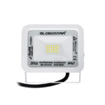 GLOBOSTAR® ATLAS 61407 Προβολέας LED 20W 2500lm 120° AC 220-240V Αδιάβροχο IP67 Ψυχρό Λευκό 6000K - Lumileds SMD Chip - TÜV Rheinland Certified - Λευκό Ματ - Μ12 x Π2.5 x Υ9.5cm - 5 Χρόνια Εγγύηση - Image 3