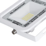 GLOBOSTAR® ATLAS 61407 Προβολέας LED 20W 2500lm 120° AC 220-240V Αδιάβροχο IP67 Ψυχρό Λευκό 6000K - Lumileds SMD Chip - TÜV Rheinland Certified - Λευκό Ματ - Μ12 x Π2.5 x Υ9.5cm - 5 Χρόνια Εγγύηση - Image 6