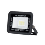 GLOBOSTAR® ATLAS 61410 Προβολέας LED 20W 2500lm 120° AC 220-240V Αδιάβροχο IP67 Ψυχρό Λευκό 6000K - Lumileds SMD Chip - TÜV Rheinland Certified - Μαύρο Ματ - Μ12 x Π2.5 x Υ9.5cm - 5 Χρόνια Εγγύηση - Image 2