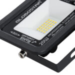 GLOBOSTAR® ATLAS 61411 Προβολέας LED 20W 2400lm 120° AC 220-240V Αδιάβροχο IP67 Φυσικό Λευκό 4500K - Lumileds SMD Chip - TÜV Rheinland Certified - Μαύρο Ματ - Μ12 x Π2.5 x Υ9.5cm - 5 Χρόνια Εγγύηση - Image 6
