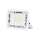 GLOBOSTAR® ATLAS 61414 Προβολέας LED 30W 3600lm 120° AC 220-240V Αδιάβροχο IP67 Φυσικό Λευκό 4500K - Lumileds SMD Chip - TÜV Rheinland Certified - Λευκό Ματ - Μ16 x Π2.5 x Υ12.5cm - 5 Χρόνια Εγγύηση - Image 2
