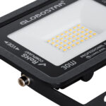 GLOBOSTAR® ATLAS 61418 Προβολέας LED 30W 3450lm 120° AC 220-240V Αδιάβροχο IP67 Θερμό Λευκό 2700K - Lumileds SMD Chip - TÜV Rheinland Certified - Μαύρο Ματ - Μ16 x Π2.5 x Υ12.5cm - 5 Χρόνια Εγγύηση - Image 6