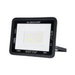 GLOBOSTAR® ATLAS 61426 Προβολέας LED 100W 12000lm 120° AC 220-240V Αδιάβροχο IP67 Φυσικό Λευκό 4500K - Lumileds SMD Chip - TÜV Rheinland Certified - Μαύρο Ματ - Μ27 x Π4 x Υ21cm - 5 Χρόνια Εγγύηση - Image 2