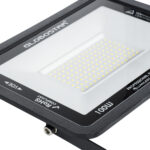 GLOBOSTAR® ATLAS 61426 Προβολέας LED 100W 12000lm 120° AC 220-240V Αδιάβροχο IP67 Φυσικό Λευκό 4500K - Lumileds SMD Chip - TÜV Rheinland Certified - Μαύρο Ματ - Μ27 x Π4 x Υ21cm - 5 Χρόνια Εγγύηση - Image 6