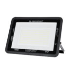 GLOBOSTAR® ATLAS 61428 Προβολέας LED 150W 18750lm 120° AC 220-240V Αδιάβροχο IP67 Ψυχρό Λευκό 6000K - Lumileds SMD Chip - TÜV Rheinland Certified - Μαύρο Ματ - Μ32 x Π4 x Υ23cm - 5 Χρόνια Εγγύηση - Image 2