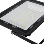 GLOBOSTAR® ATLAS 61428 Προβολέας LED 150W 18750lm 120° AC 220-240V Αδιάβροχο IP67 Ψυχρό Λευκό 6000K - Lumileds SMD Chip - TÜV Rheinland Certified - Μαύρο Ματ - Μ32 x Π4 x Υ23cm - 5 Χρόνια Εγγύηση - Image 6