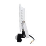 GLOBOSTAR® AURORA 64440 Προβολέας με Ανιχνευτή PIR / Αισθητήρα Κίνησης LED 30W 3750lm 120° AC 220-240V Αδιάβροχο IP67 Ψυχρό Λευκό 6000K - Lumileds SMD Chip - TÜV Rheinland Certified - Λευκό Ματ - Μ16 x Π5 x Υ17.5cm - 3 Χρόνια Εγγύηση - Image 4