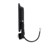 GLOBOSTAR® AURORA 61441 Προβολέας με Ανιχνευτή PIR / Αισθητήρα Κίνησης LED 50W 6250lm 120° AC 220-240V Αδιάβροχο IP67 Ψυχρό Λευκό 6000K - Lumileds SMD Chip - TÜV Rheinland Certified - Μαύρο Ματ - Μ21 x Π5 x Υ21cm - 3 Χρόνια Εγγύηση - Image 4